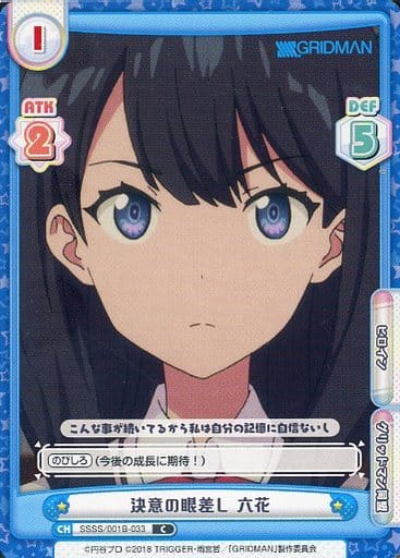 [C] SSSS/001B-033 決意の眼差し 六花