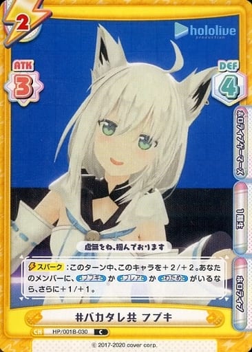 [C] HP/001B-030 #バカタレ共 フブキ