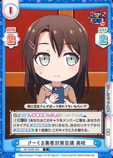 [C] GP/002B-065 さーくる集客対策会議 美咲
