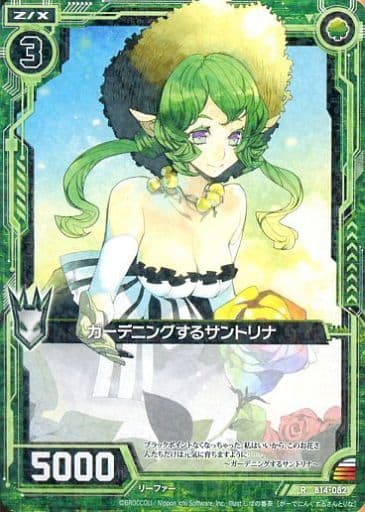 [R] B14-082 ガーデニングするサントリナ