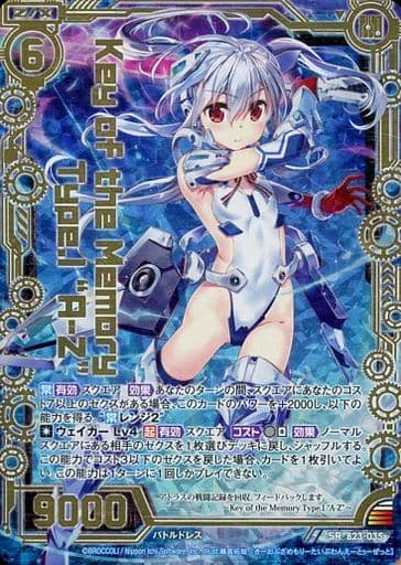 [SRH] B23-035 Key of the Memory Type.I “A-Z”...