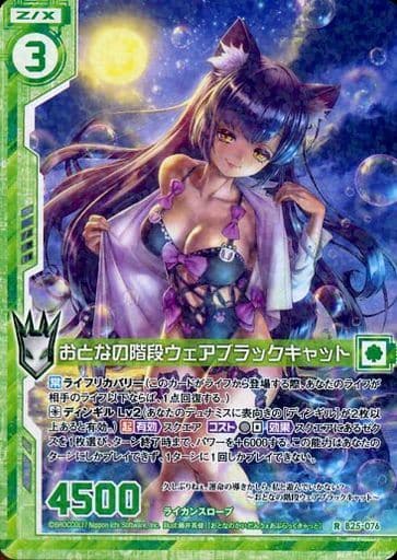 [R] B25-076 おとなの階段ウェアブラックキャ...