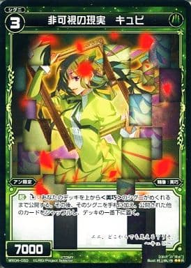 [R] WX04-050 非可視の現実 キュビ