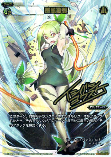 [SC] WX15-129 暴風警報(サイン入り)