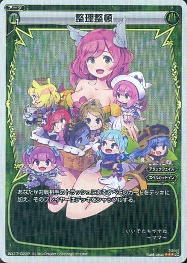 [P-LC] WX17-022P 整理整頓