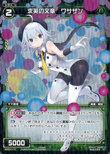 [R] WXEX1-71 求英の文章 ワサザン