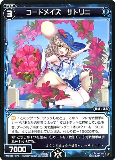 [C] WXK06-071 コードメイズ サトリニ