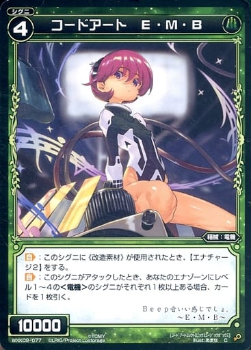[C] WXK09-077 コードアート E・M・B