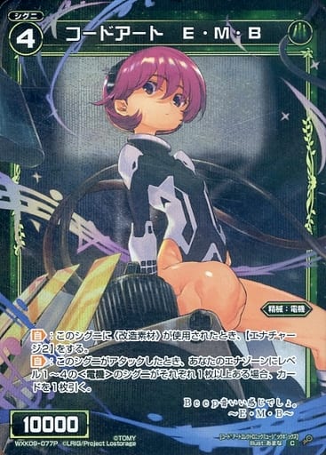 [P-C] WXK09-077P コードアート E・M・B