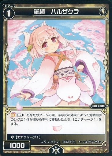 [C] WXK11-049 羅植 ハルザクラ