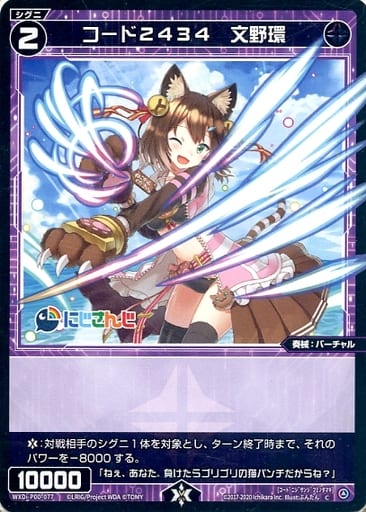 [C] WXDi-P00-077 コード2434 文野環