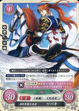 [N] B02-029 眉目秀麗な武者 ツバキ