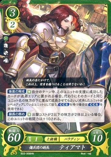 [HN] B03-008 傭兵団の副長 ティアマト