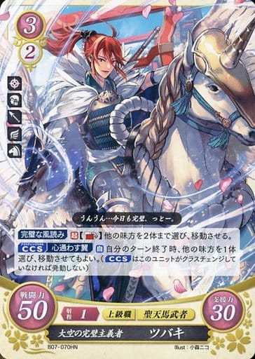 [HN] B07-070 大空の完璧主義者 ツバキ