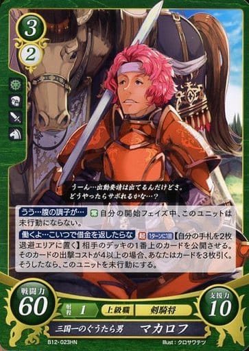 [HN] B12-023 三国一のぐうたら男 マカロフ