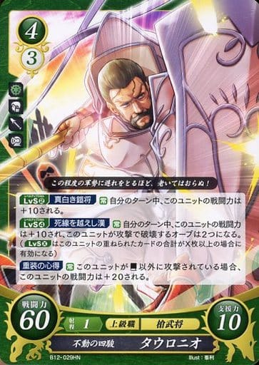[HN] B12-029 不動の四駿 タウロニオ
