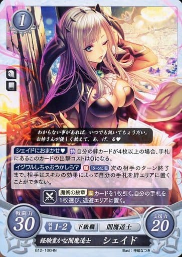 [HN] B12-100 経験豊かな闇魔道士 シェイド