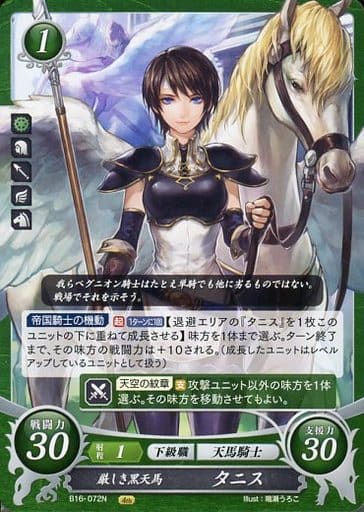 [N] B16-072 厳しき黒天馬 タニス