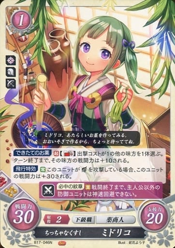 [N] B17-046 ちっちゃなくすし ミドリコ