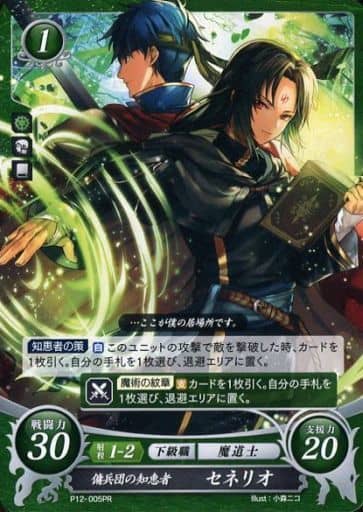 [PR] P12-005 傭兵団の知恵者 セネリオ