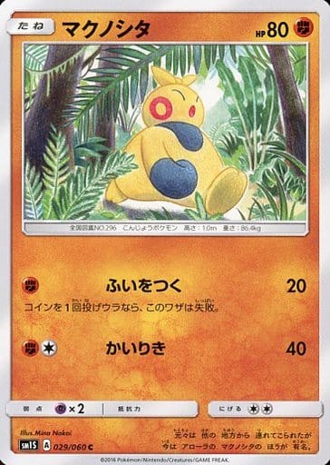 [C] 029/060 マクノシタ
