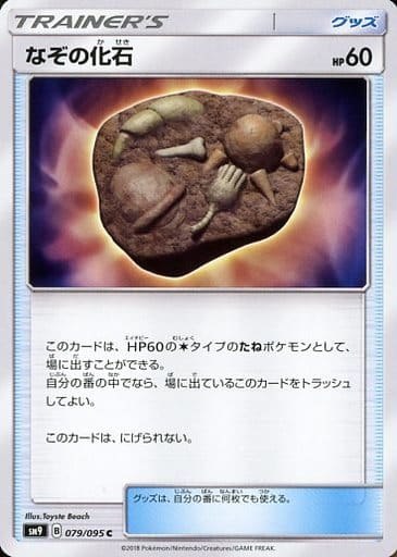 [C] 079/095 なぞの化石