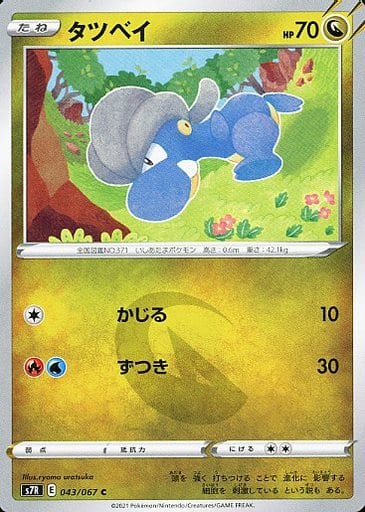 [C] 043/067 タツベイ