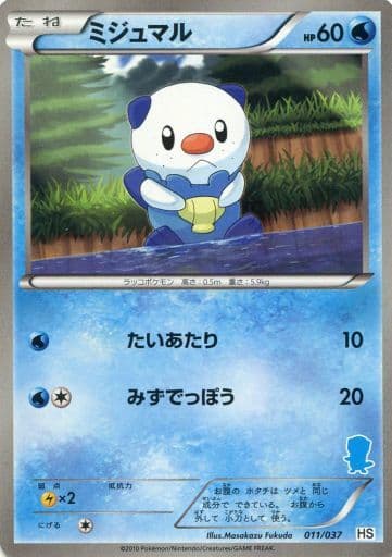 [TD] 011/037 ミジュマル(ミジュマル)