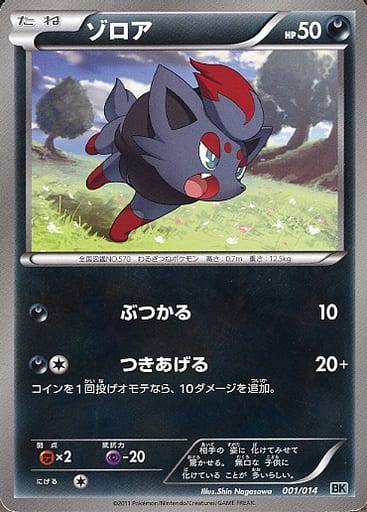[TD] 001/014 ゾロア