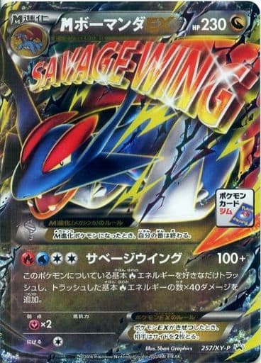 [PROMO] 257/XY-P MボーマンダEX