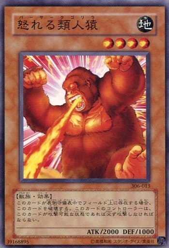 [N] 306-013 怒れる類人猿