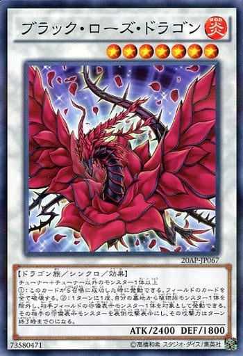 [P-N] 20AP-JP067 ブラック・ローズ・ドラゴン