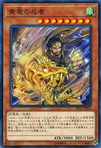 [N] EP19-JP054 黄竜の忍者