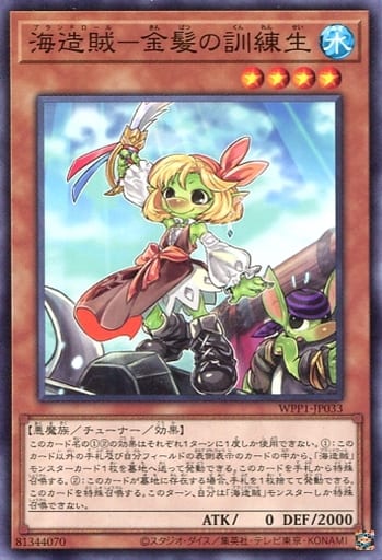 [N] WPP1-JP033 海造賊-金髪の訓練生