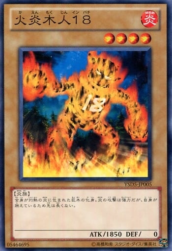 [N] YSD5-JP005 火炎木人18