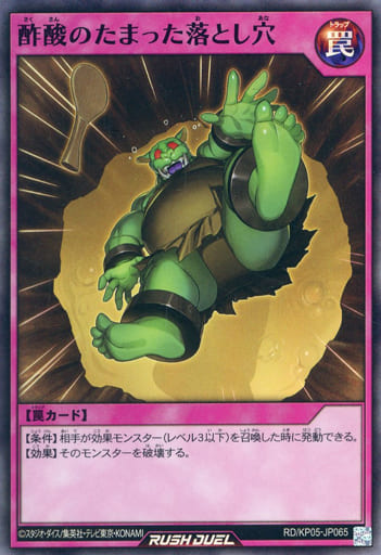 [SR] RD/KP05-JP065 酢酸のたまった落とし穴
