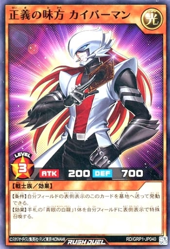 [N] RD/GRP1-JP040 正義の味方 カイバーマン
