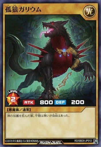 [N] RD/SBD5-JP012 孤狼ガリウム