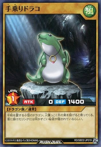 [N] RD/SBD2-JP019 手乗りドラコ