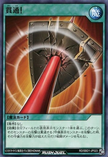 [N] RD/SBD1-JP023 貫通！