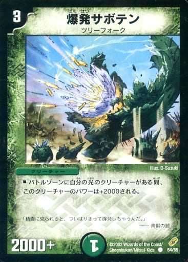 [C] 54/55 爆発サボテン