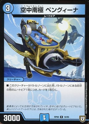 [R] 18/95 空中南極 ペングィーナ