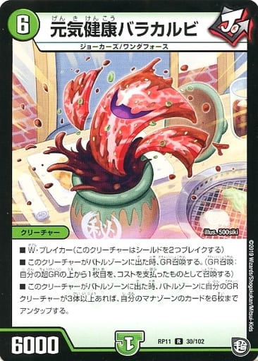[R] 30/102 元気健康バラカルビ