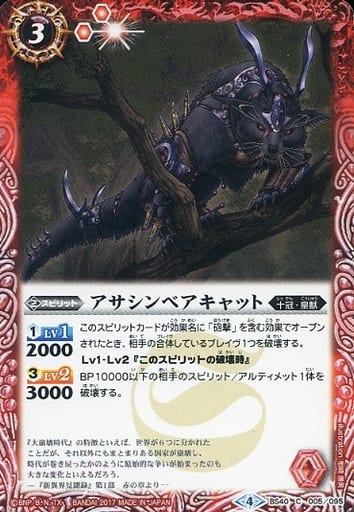 [C] BS40-005 アサシンベアキャット