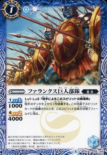 [C] BS40-055 ファランクス巨人部隊