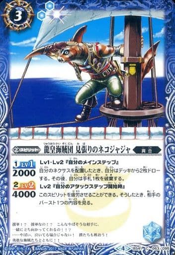 [C] BS41-063 龍皇海賊団 見張りのネコジャジャ