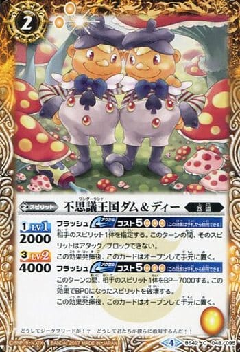 [C] BS42-048 不思議王国ダム＆ディー