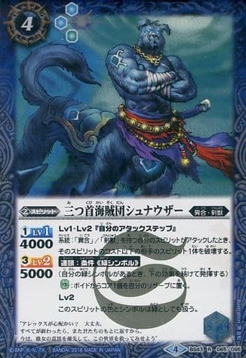 [R] BS43-065 三つ首海賊団シュナウザー