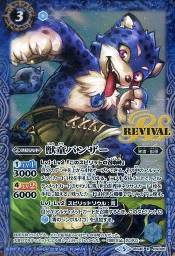 [R] BS45-RV005 獣童パンザー