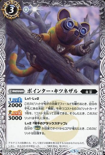 [C] BS45-035 ポインター・キツネザル